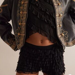 Free People Lace Micro Shorts NWT